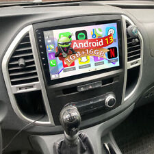 10.1" Apple Carplay Autoradio Für Mercedes Benz Vito W447 W639 Android 13 GPS FM