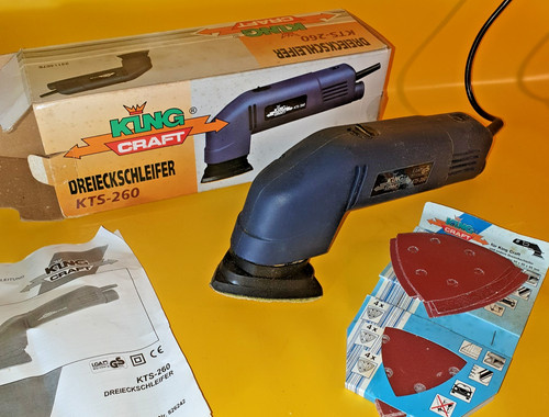 King craft dreieckschleifer - king,