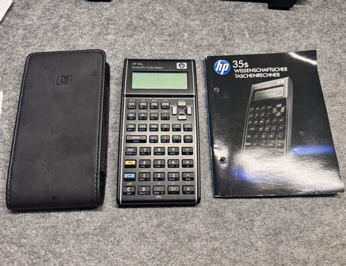 35s taschenrechner schwarz - hp,