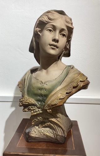 Jugendstil statue büste frau - jugendstil,