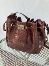 GIANFRANCO FERRE Braun Bucket