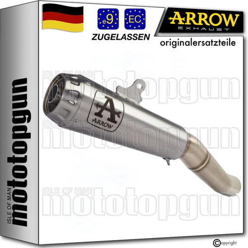 Arrow auspuff zugelassen - arrow,