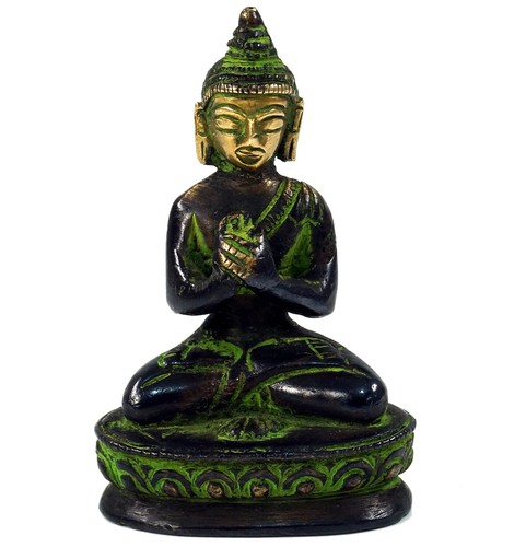 Buddha statue aus messing - buddha,