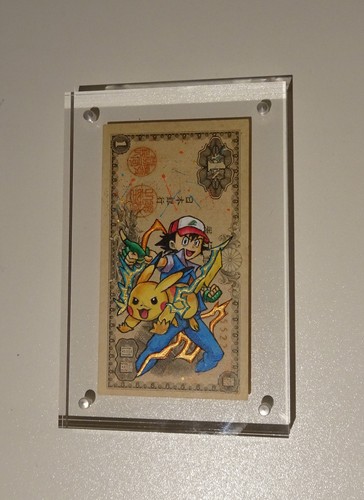 Pikachu original acrylmalerei - original,