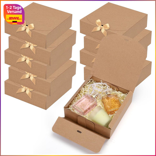 Geschenkbox mit deckel 16x16x5 - mit,
