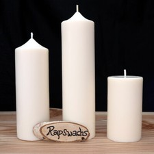 Rapswachs Stumpenkerze -