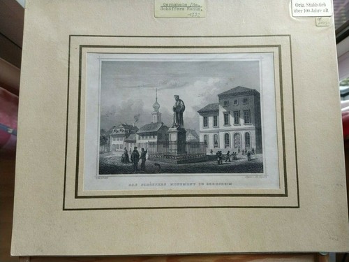 Original stahlstich - original,