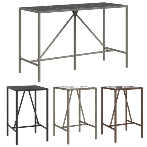 Bartisch poly rattan biertisch - poly,
