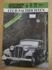CLUB NACHRICHTEN - AUTO UNION