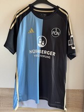 1. FC Nürnberg 2023/24 Ausweichtrikot Gr. M mit Sponsoren der Frauenmannchaft