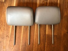 BMW E36 Leder Silbergrau Kopfstützen Sportsitze vorne