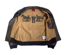Lederjacke levis strauss - strauss, &