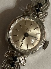 Silber 835. Juta  Damenuhr