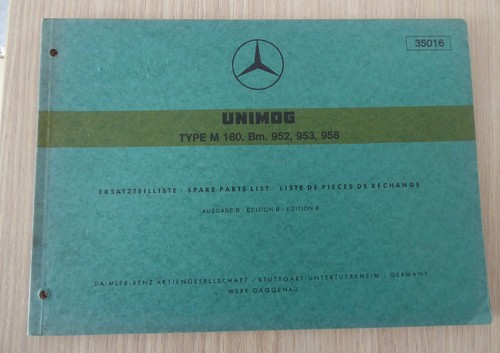 Mercedes unimog motoren m180 - mercedes,