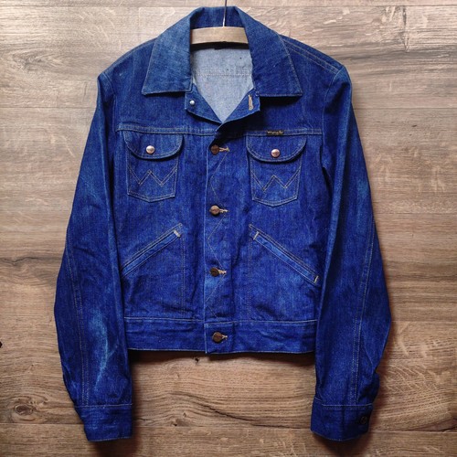 Wrangler vintage denim jacket - denim,