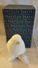PartyLite Teelichthalter Vogelgezwitscher weiß P93269 OVP