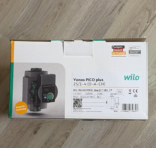 Wilo yonos pico plus 4 - wilo,