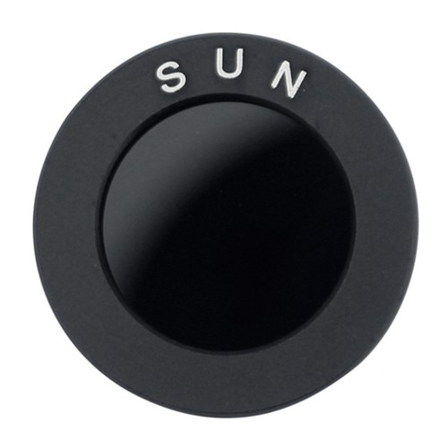 Schwarzer sonnenfilter - 1,25,