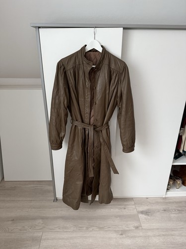 Vintage trenchcoat mantel aus - mantel,