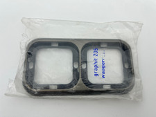 Busch Jaeger Duro 2000 LX 2-fach Rahmen waagerecht Graphit Grau nicht Bronze!