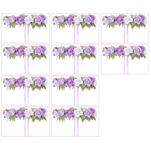 Stück violetter - 10,