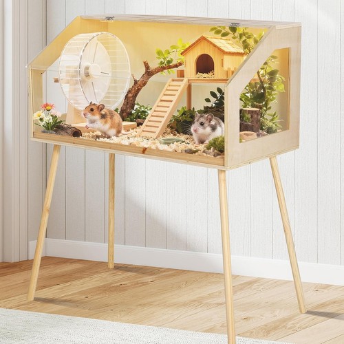 Groß holzhamsterkäfig mit - groß,