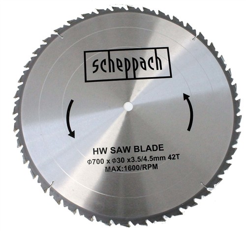 Scheppach sägeblatt 700 - sägeblatt, x