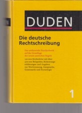 Duden, the German spelling: on