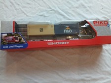 PIKO 57711 H0 DB Cargo Containerwagen mit 2 x 20` ft Container "MSC und P&O"