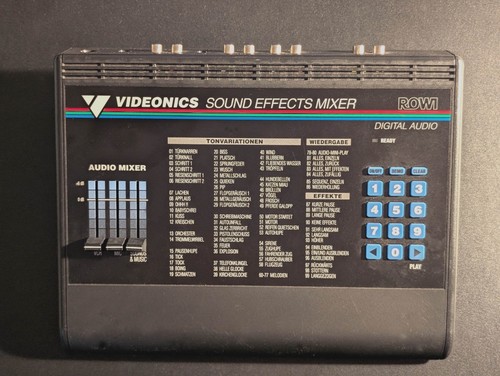 Vintage videonics sound - videonics,