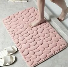 schnelltrocknende Badematte in Pink & Neu