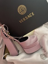Versace Plateau Pumps Flieder. Flieder Plattform Selten