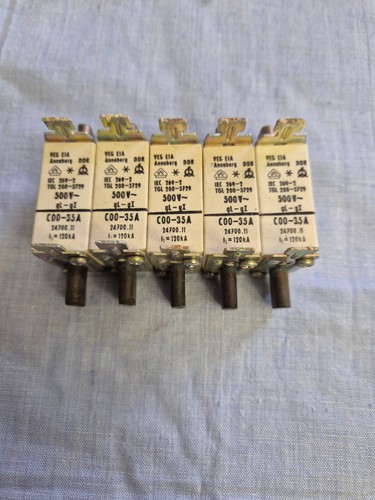 5stück sicherung 35a 500v - 5stück,
