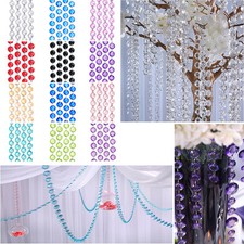 1m Kristall Girlande, Diamant