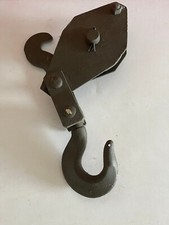 Kranhaken,Seilzughaken,Hebezughaken mit Umlenkrolle 2 Tonnen...BW