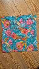 H&M HOME Kissenhülle Kissenbezug tropical, Blumen, Boho, Bali, 50x50cm, neu!