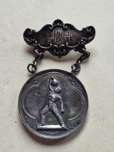 Silberne siegermedaille 1902 - silberne,