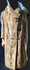 Echter Pelzmantel Kaninchen Hase? Damen 1950er* Fell Vintage* alt antik