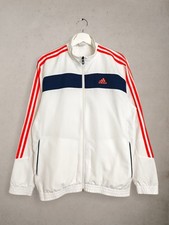 Adidas Vintage Trackjacke aus Jahre 2012 Weiss Gr.L