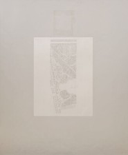 Heinz Mack handsigniert Prägedruck "Park von oben gesehen" 1966 WVZ Mack Nr. 33