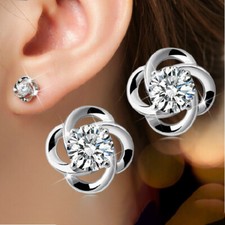 Damen Ohrringe 925 Silber