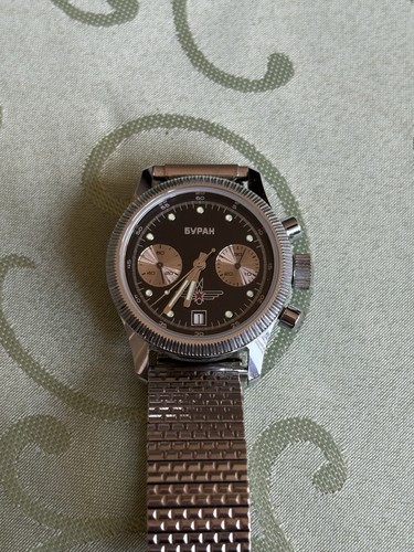 Poljot buran chronograph - poljot,