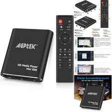 Agptek mini 1080p full - agptek,