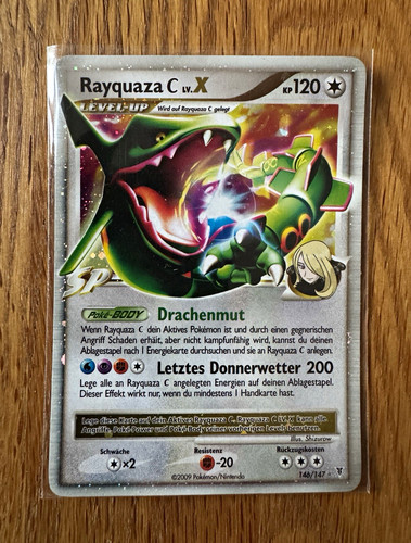 Pokémon karte rayquaza - pokémon,