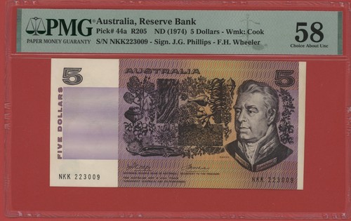 Australien dollars - australien, (1974)