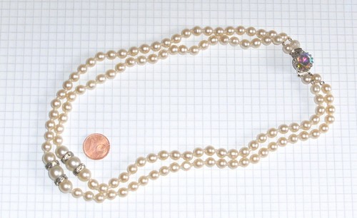 Collier perlenkette - collier,
