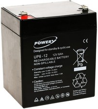 Powery Blei-Gel Akku 12V 6Ah