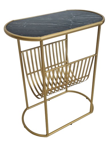 Abc home beistelltisch - beistelltisch, marmor