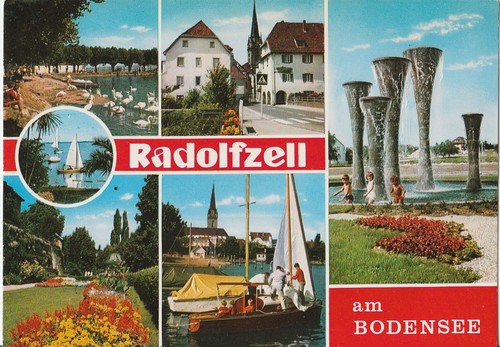 Alte postkarten radolfzell - 6x,