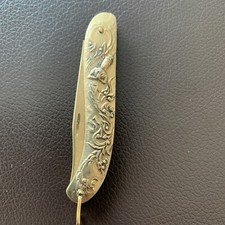 Vintage Massive Brass Thai Göttin Messer